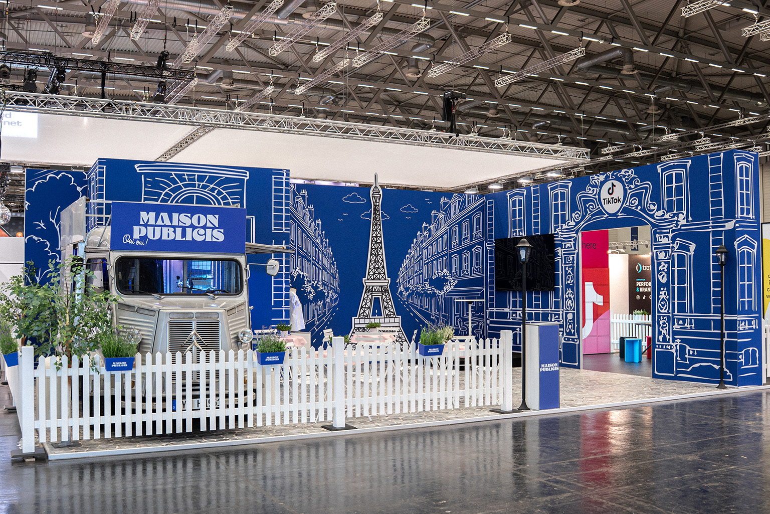 Messestand für Maison Publicis